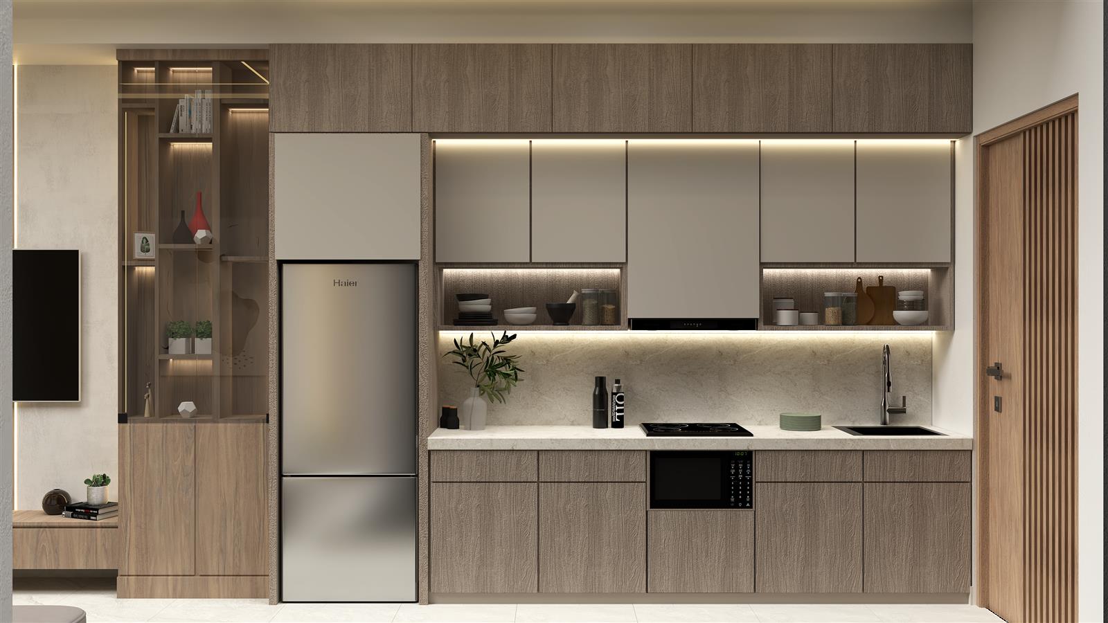 One Bed Luxury Kitchen